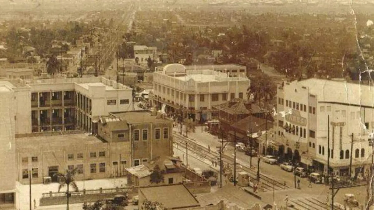 12-2_Cedntro de Ciudad Madero en la década de 1960.  José Luis Tavera